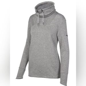 Mizumo April Ross Momentum Performance Funnel Neck Pullover Womens Size Medium